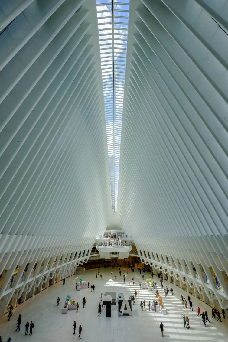 Oculus van binnen New York