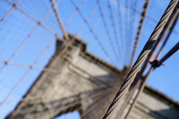 Originele foto Brooklyn Bridge