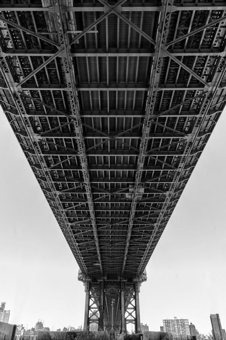 Under Manhattan Bridge New York