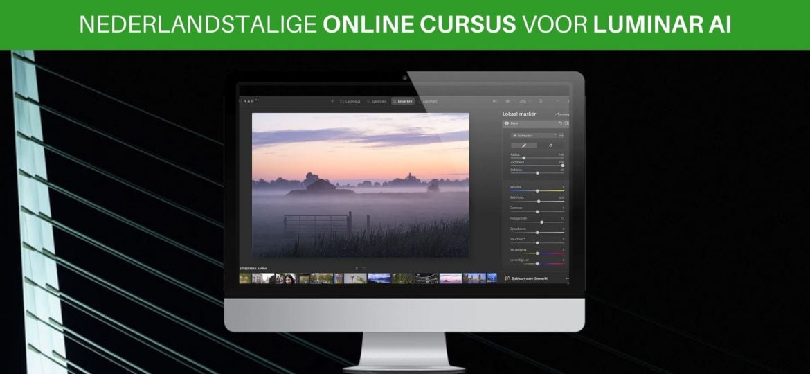 Online cursus voor Luminar AI