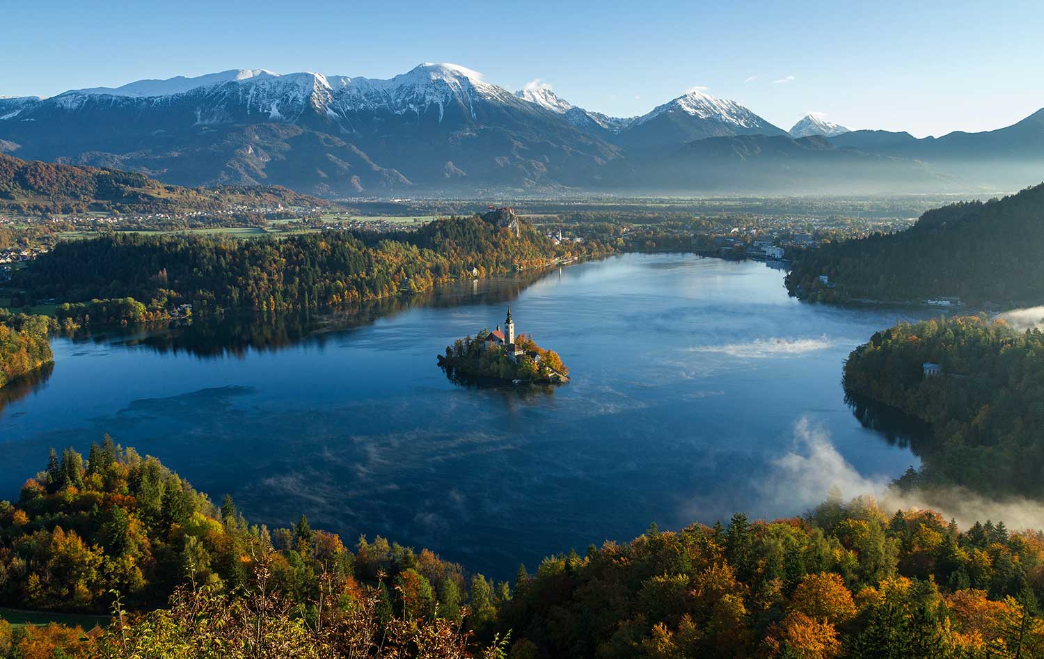 Fotoreis Slovenië Fotografiereis naar Slovenië - Mooiste fotografielocatie Meer van Bled
