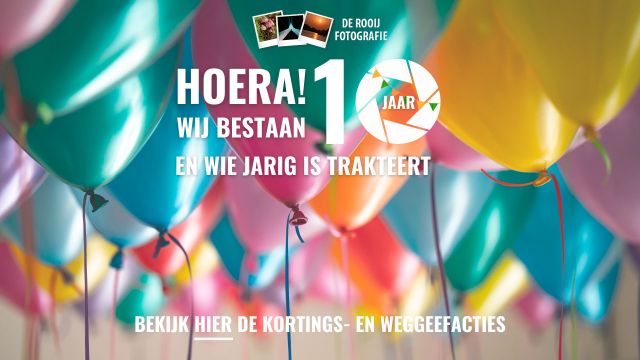 De Rooij Fotografie - 10 Jaar