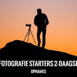 Fotografie Starters 2-daagse | Opnames (onbeperkt toegang)