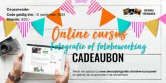 Cadeaubon online cursus - Actie €20