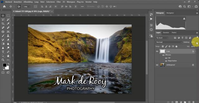 Het verschil tussen dekking en vul bij Photoshop lagen