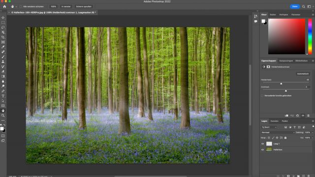 Zonneharpen en zonnestralen toevoegen aan een foto met adobe photoshop
