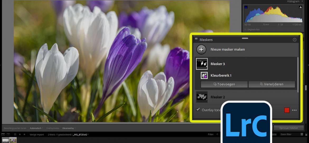 Adobe Lightroom Classic - Luminantiebereikmaskers en Kleurbereikmaskers