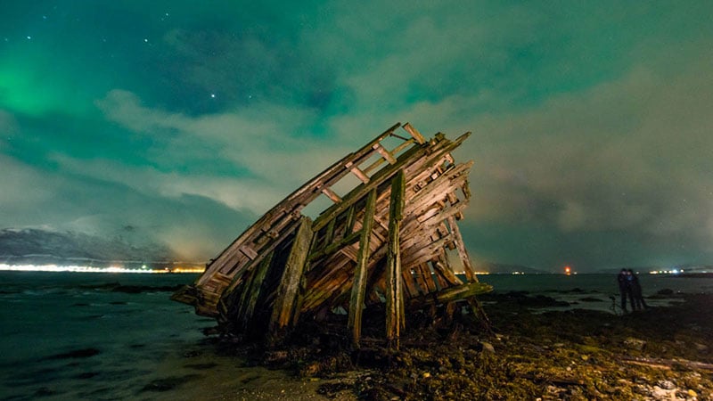 Fotoreis Lapland - Scheepswrakken fotograferen