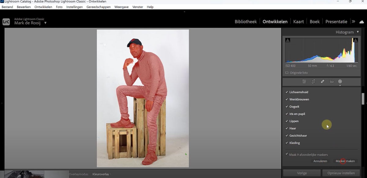 nieuwe functies lightroom maskers herkenning