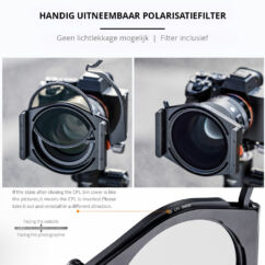 K&F Concept KF-1808 filterkit - Polarisatiefilter