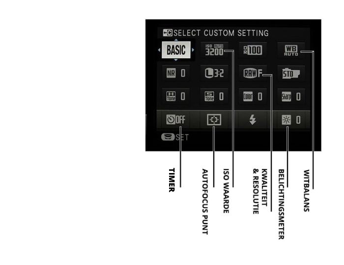 uitleg-knopjes-fujifilm-xt4-snelmenu-quickmenu uitleg knopjes fujifilm xt4 snelmenu quickmenu