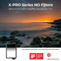 K&F Concept 100x150mm grijsverloopfilters - Award Winning