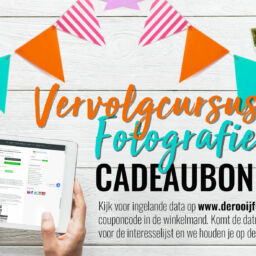 Cadeaubon vervolgcursus fotografie