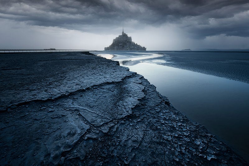 De beste fotoreizen - Mont Saint-Michel in Frankrijk