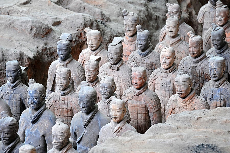 Fotoreis China - Terracottaleger in Xian fotograferen (Chi Hong)