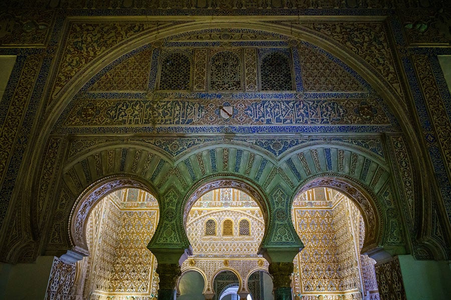 Fotoreis Sevilla - Alcazar paleis interieur