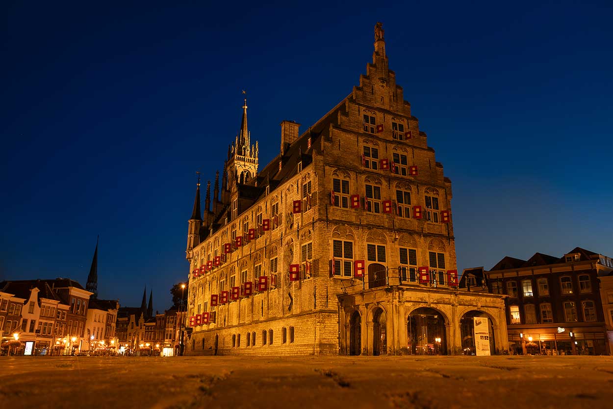 Workshop avondfotografie Gouda - Stadhuis fotograferen - Chi Hong