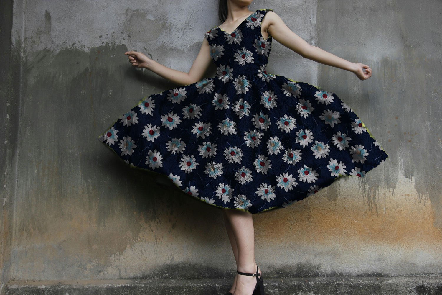 jurk patroon print veranderen tutorial