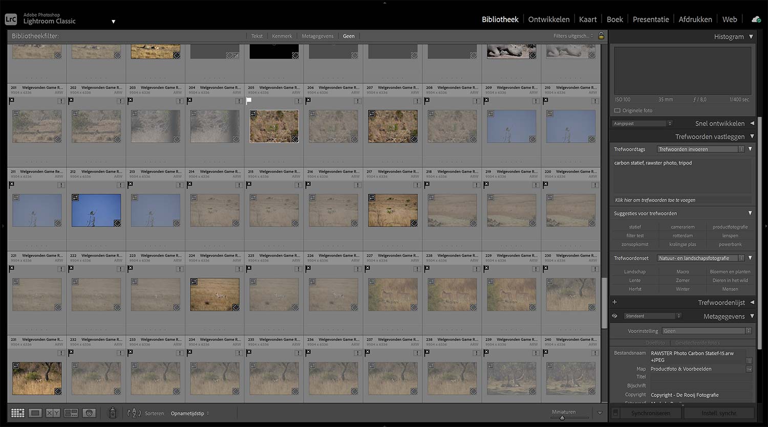 excire search dubbele fotos opzoeken adobe lightroom
