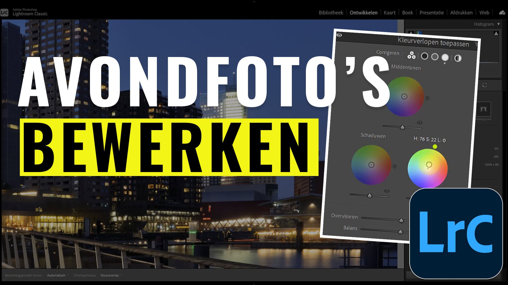 Lightroom Classic 2025: handige tips voor het bewerken van avondfoto’s