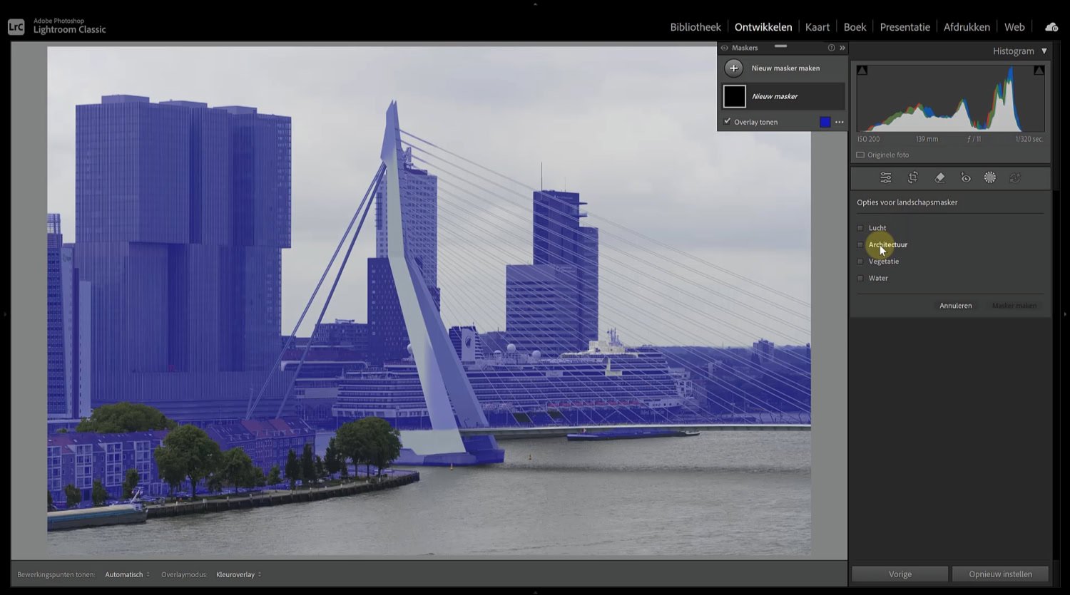 Adobe Lightroom selecties landschap