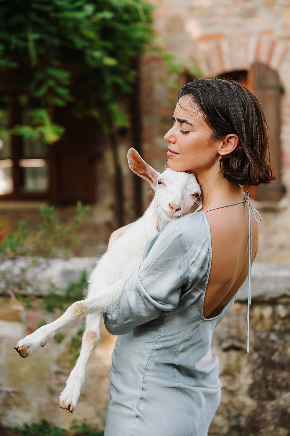 Model toont kwetsbare emoties