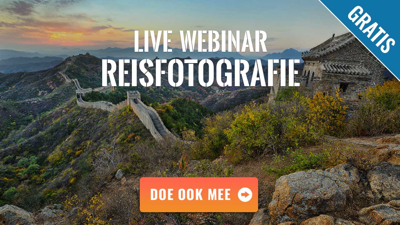 Live webinar reisfotografie