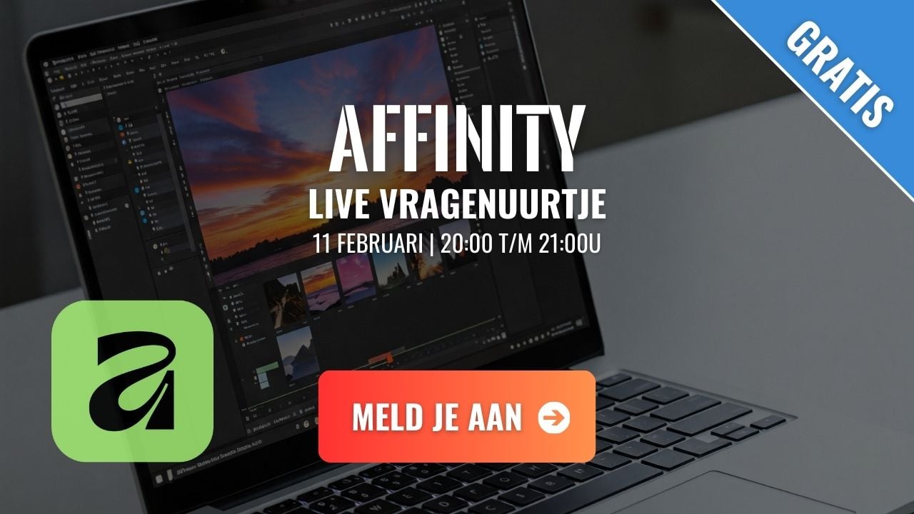 Live webinar over Affinity (gratis) Live webinar over Affinity