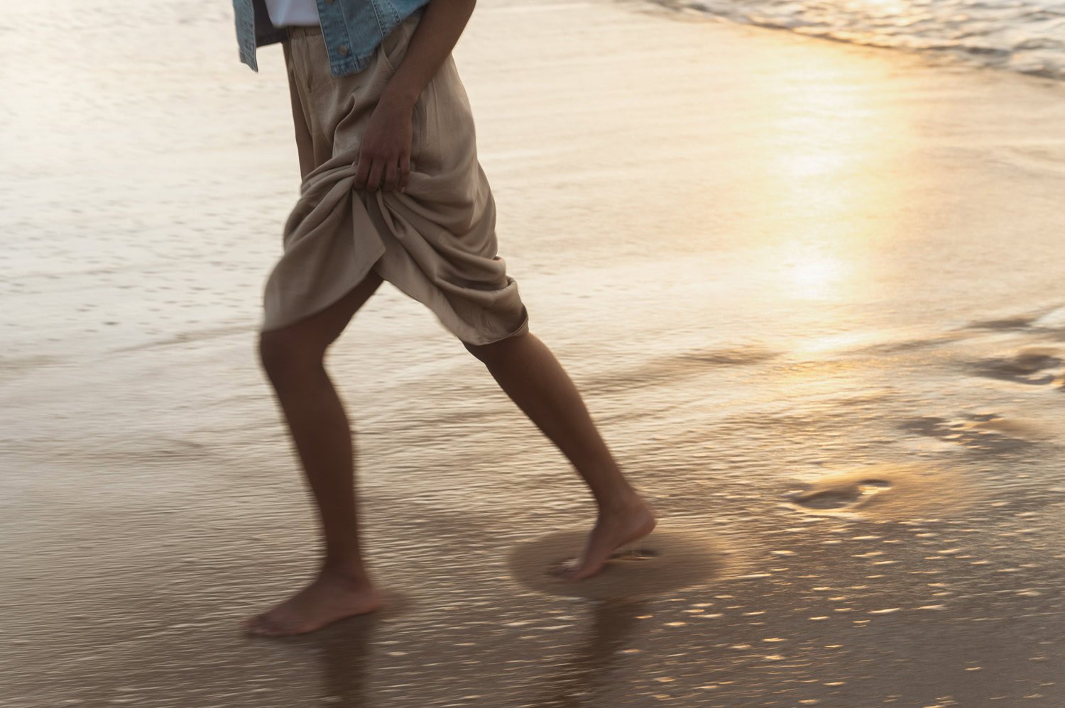 Zachtheid creëren in modefotografie Zachte modefoto gemaakt met een panty voor de lens