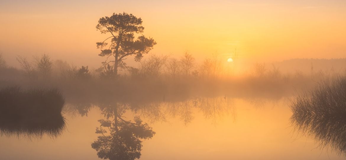 Meerdere belichtingen gemaakt voor een HDR foto