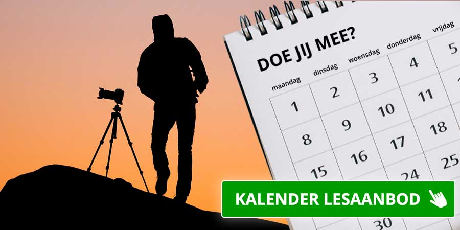 Fotografiekalender met fotocursussen, workshops en fotoreizen