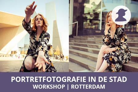 Workshop portretfotografie in de stad - Rotterdam