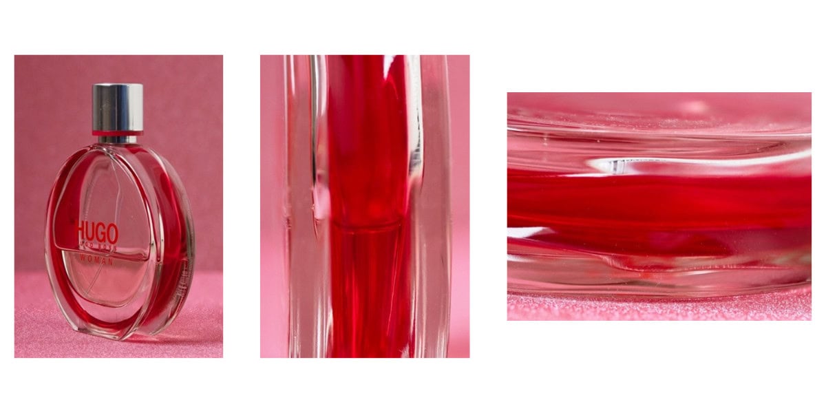 glas foto fles detail