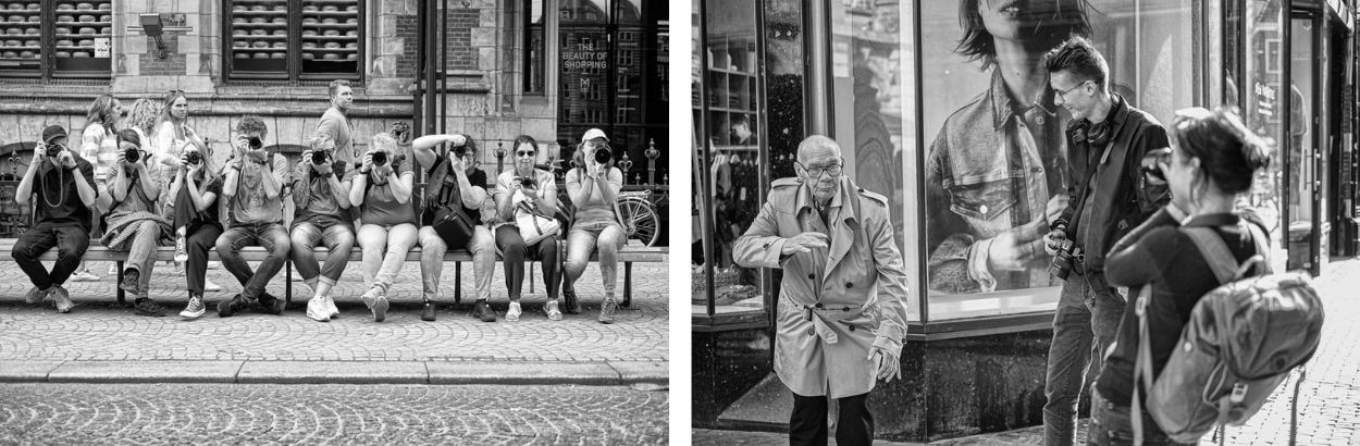 Behind the scenes workshop straatfotografie