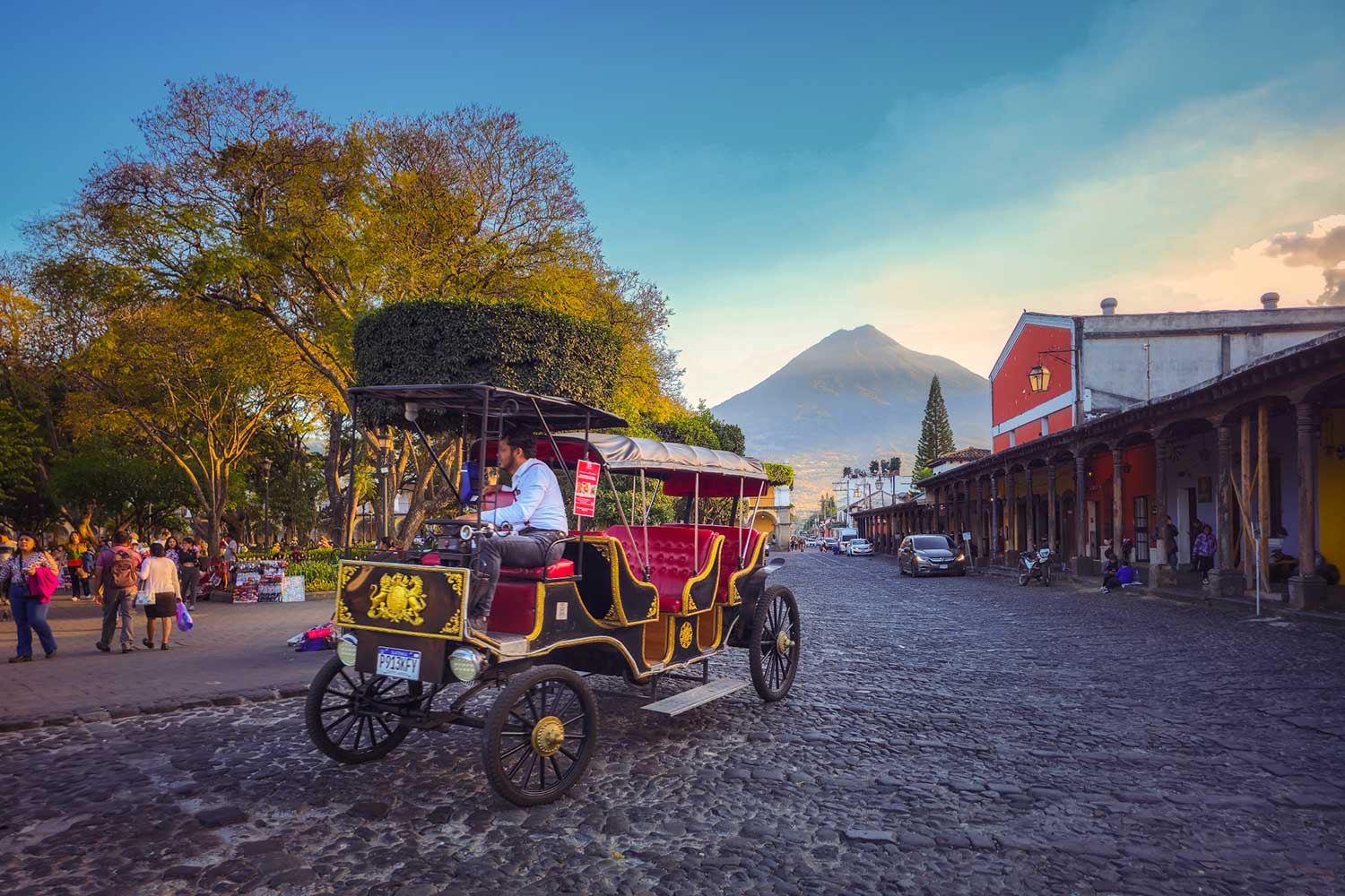 Fotoreis Guatemala - Parque Central de Antigua Guatemala