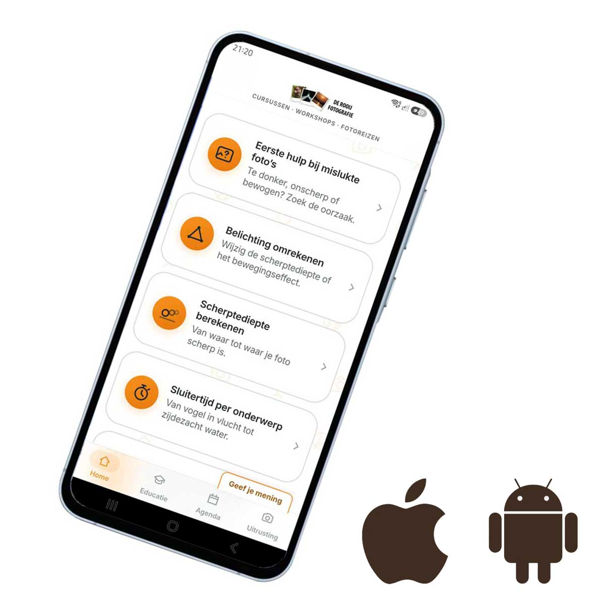 Nederlandse fotografie app voor Android en iOS